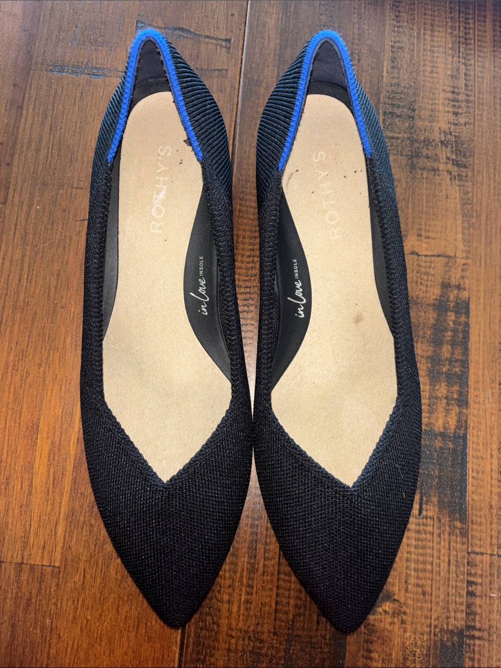 Rothy’s Black Block Heels
